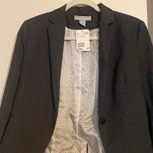 Gray blazer